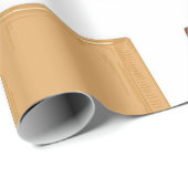 Papier Cadeau Motif de livre (Coin rond)