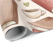 Papier Cadeau Motif de livre (Coin rond)