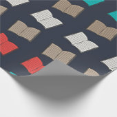 Papier Cadeau Motif de livre (Coin)