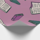 Papier Cadeau Motif de livre (Coin)