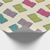 Papier Cadeau Motif de livre (Coin)