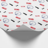 Papier Cadeau Motif de Londres (Coin)