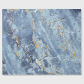 Papier Cadeau Motif de marbre à la mode moderne dans le gris (Plat)