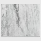 Papier Cadeau Motif de marbre blanc et gris de texture (Plat)