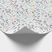 Papier Cadeau Motif de montagne (Coin)