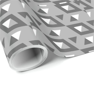 Papier Cadeau Motif de mosaïque géométrique décorative #8