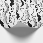 Papier Cadeau Motif de moustache (Coin)