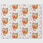 Papier Cadeau Motif de Noël (Plat)