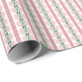 Papier Cadeau Motif de Noël (Coin rond)