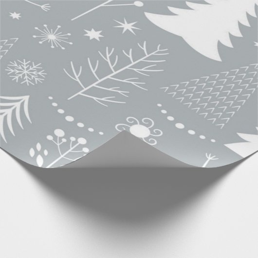 Papier Cadeau Motif de Noël (Coin)