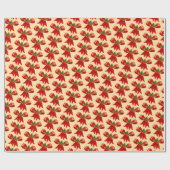 Papier Cadeau Motif de Noël (Plat)