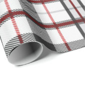 Papier Cadeau Motif de Noël (Coin rond)