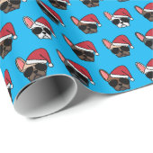 Papier Cadeau Motif de Noël (Coin rond)