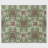 Papier Cadeau Motif de Noël (Plat)