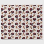 Papier Cadeau Motif de Noël (Plat)