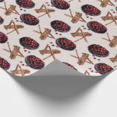 Papier Cadeau Motif de Noël (Coin)