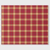 Papier Cadeau Motif de Noël Classique (Plat)