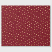 Papier Cadeau Motif de Noël Classique (Plat)
