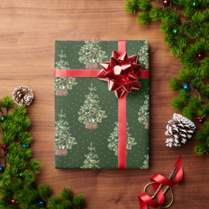 Papier Cadeau Motif de Noël Classique