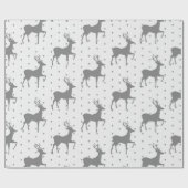 Papier Cadeau Motif de Noël de luxe (Plat)