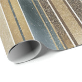 Papier Cadeau Motif de Noël Earth Tones #27 ID1009 (Coin rond)