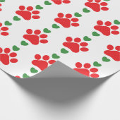Papier Cadeau Motif de Noël Paw (Coin)