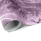 Papier Cadeau Motif de Noël violet n° 13 ID1009 (Coin rond)