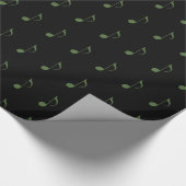 Papier Cadeau Motif de notes musicales (Coin)