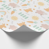 Papier Cadeau Motif de Pâques mignon (Coin)