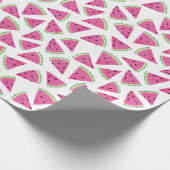 Papier Cadeau Motif de pastèque tropicale (Coin)