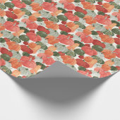 Papier Cadeau Motif de patchs Citrouille illustré (Coin)