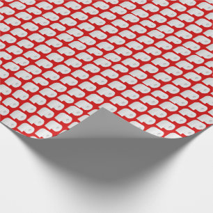 Papier Cadeau Motif de patchs de toilettes