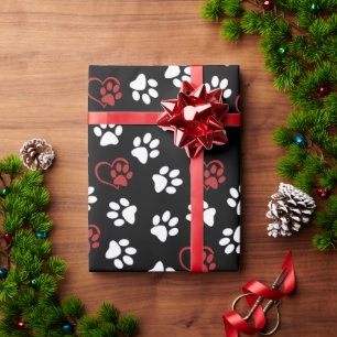 Papier Cadeau Motif De Pâtes, Patrouilles Blanches, Patrouilles