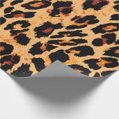 Papier Cadeau Motif de peau animale sans soudure. (Coin)