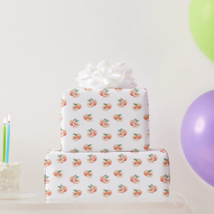 Papier Cadeau Motif de pêche aquarelle