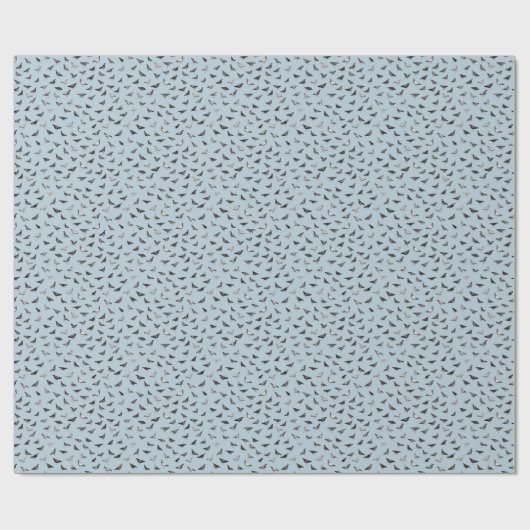 Papier Cadeau Motif de pigeon (Plat)