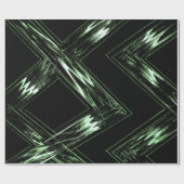 Papier Cadeau Motif de pin en perspective (Plat)