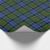 Papier Cadeau Motif de plaid de tartan de Colquhoun de clan (Coin)