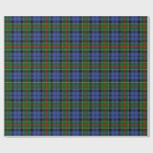 Papier Cadeau Motif de plaid de tartan de Colquhoun de clan (Plat)