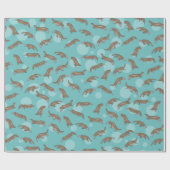 Papier Cadeau Motif de Platypus (Plat)