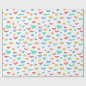 Papier Cadeau Motif de poignées d'Escalade en pierre (Plat)