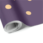 Papier Cadeau Motif de points 18 (Coin rond)