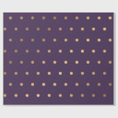 Papier Cadeau Motif de points 18 (Plat)