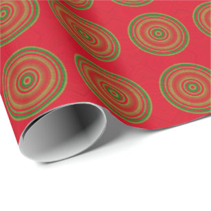 Papier Cadeau Motif de points de vacances élégants