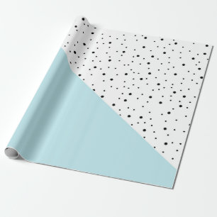 Papier Cadeau Motif de points mignons