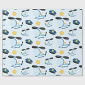 Papier Cadeau Motif de police (Plat)