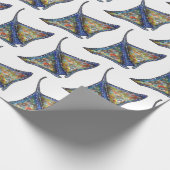 Papier Cadeau motif de rayon d'enrobage (Coin)