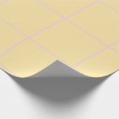 Papier Cadeau Motif de rayure verticale à couleur douce Design (Coin)
