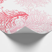 Papier Cadeau Motif de récif coralien (Coin)