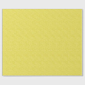 Papier Cadeau Motif de remous de Japonais - moutarde et (Plat)